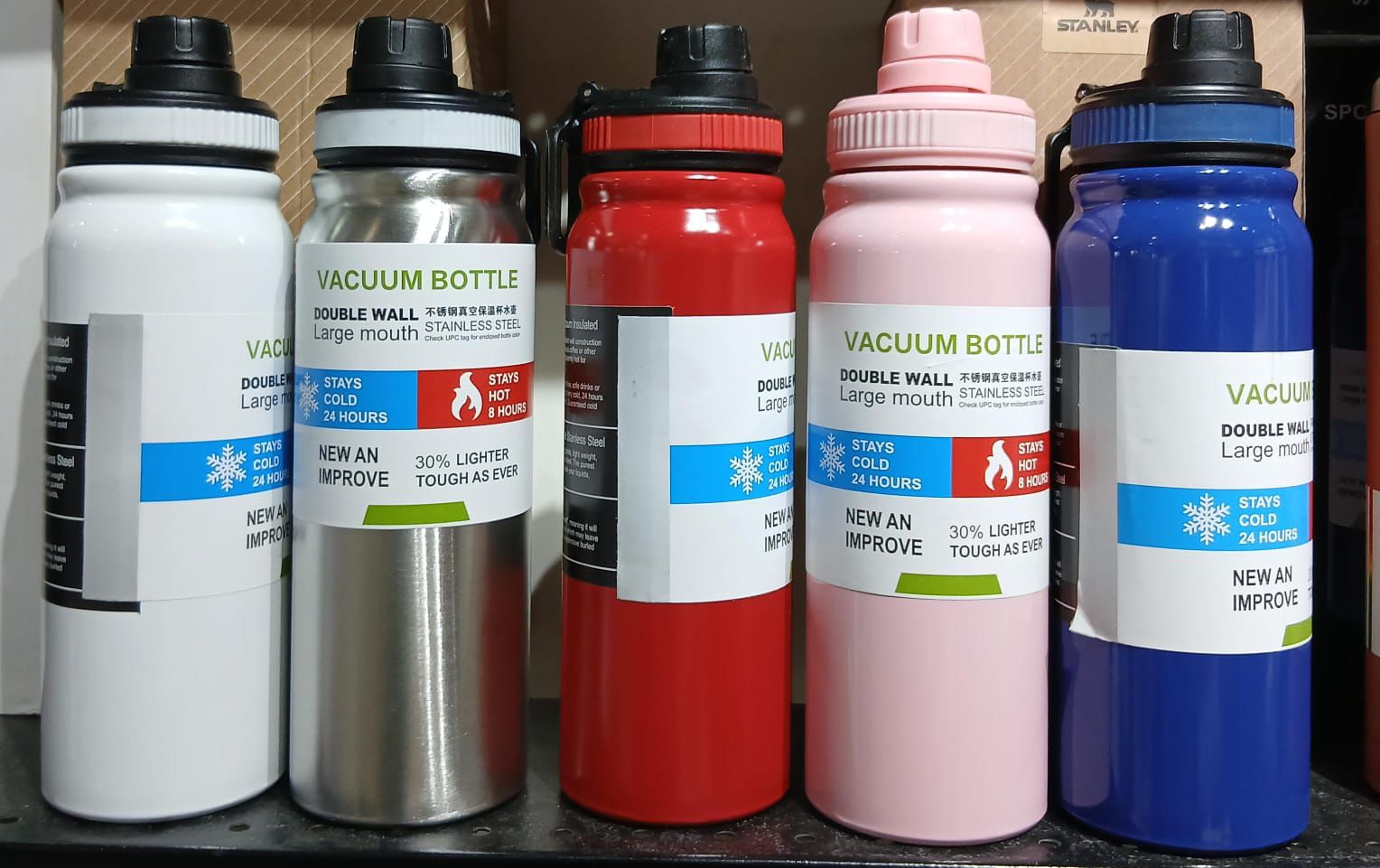 Large Capacity Insulated Sports Bottle
