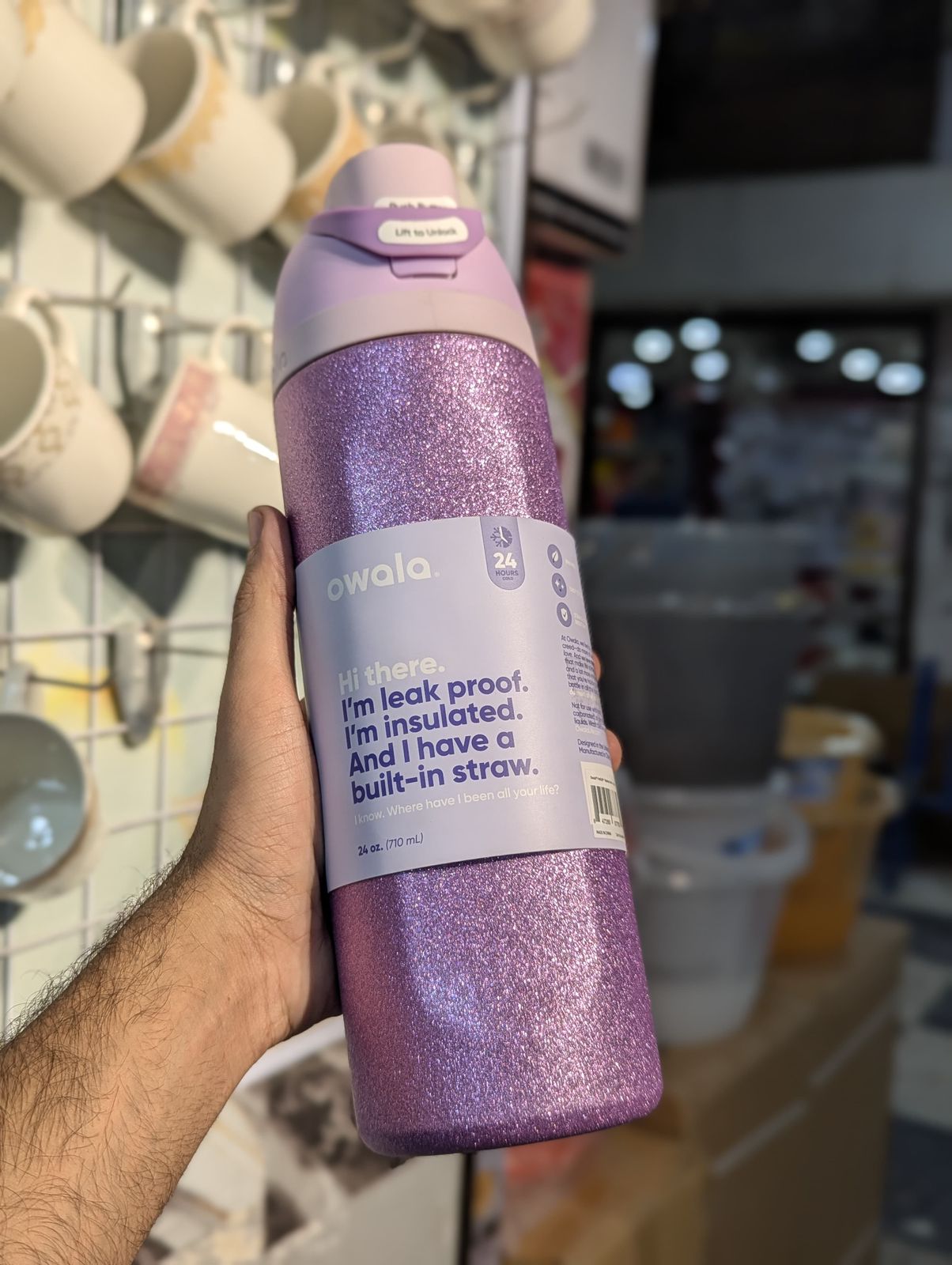 Owala FreeSip Insulated Stainless Steel Water Bottle 24oz